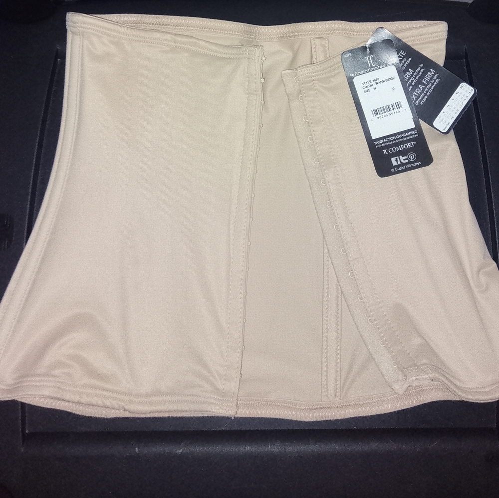 TC Extra Firm Control Shaping & Slimming Waist Cincher| WARM BEIGE